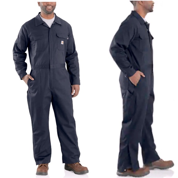 Workwear Carhartt (FR) Flame-Resistant Loose Fit Twill Coverall - Picture 1 of 16